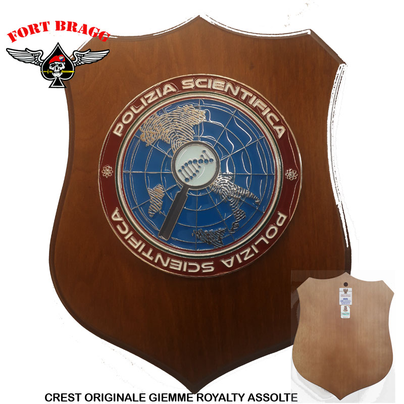 CREST STEMMA POLIZIA SCIENTIFICA DI STATO